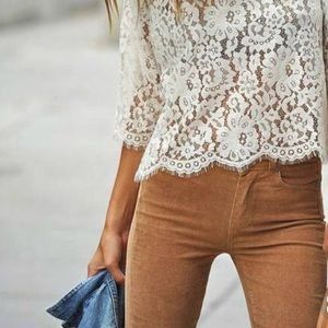 J Brand Skinny Camel Cords